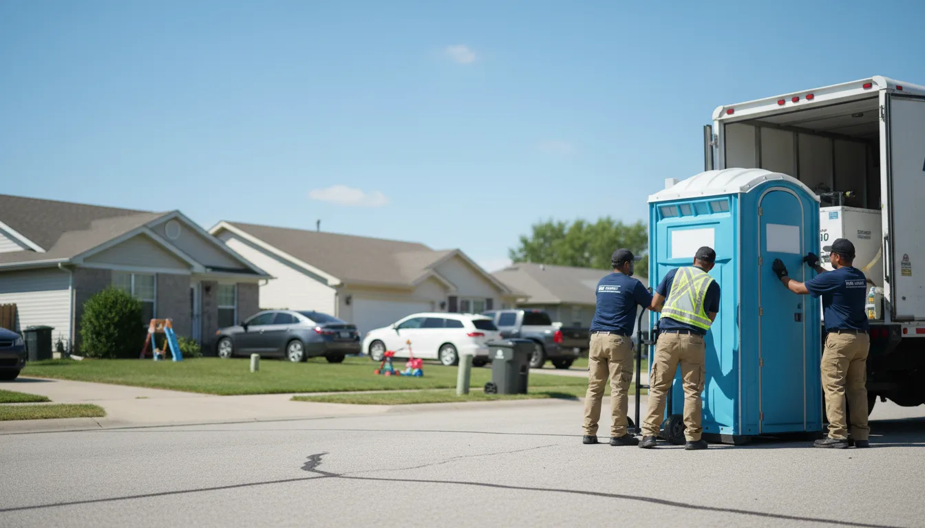 Standard Porta Potty Rentals in Wilmington, IL near me